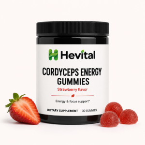Hevital Cordyceps Energy Gummies