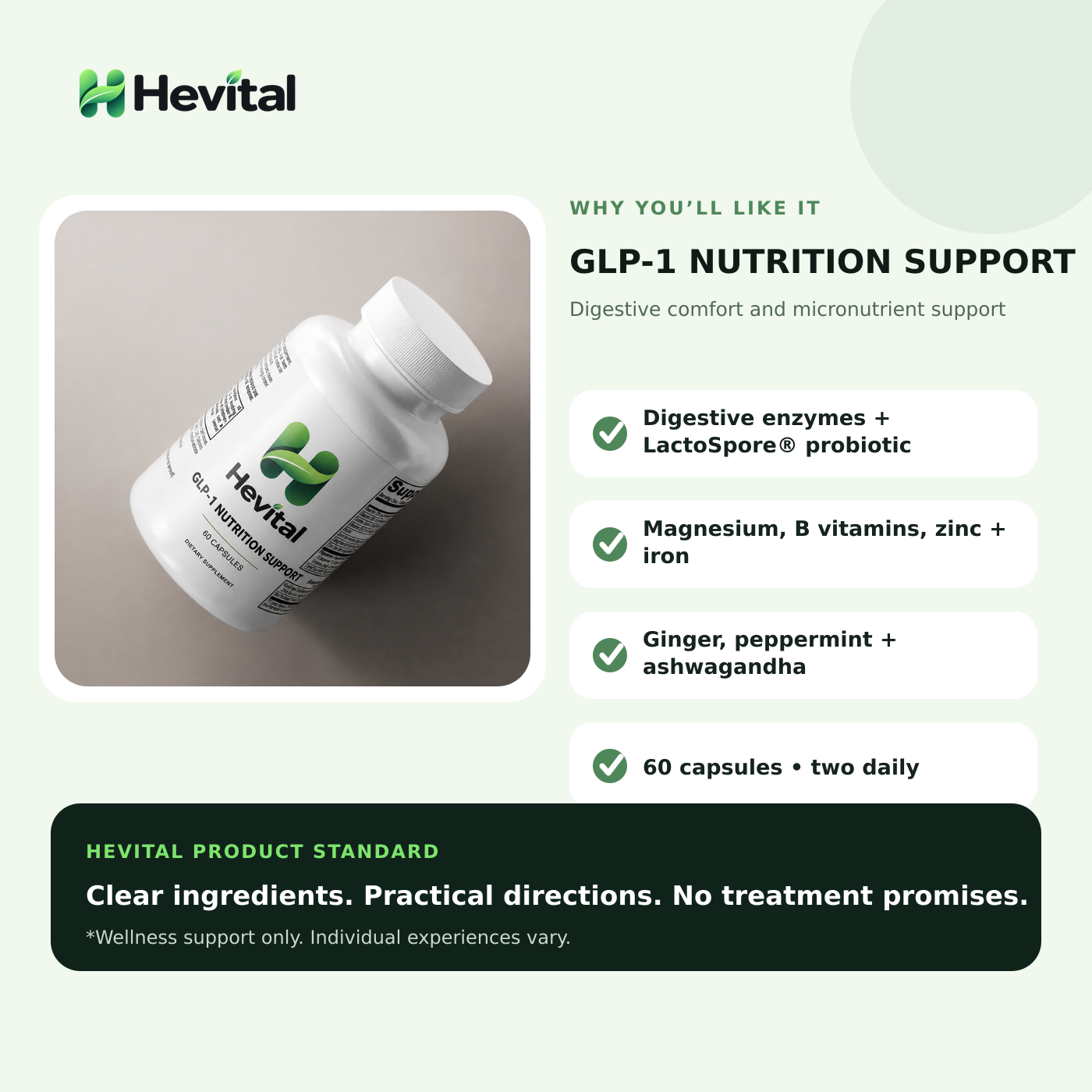 Hevital GLP-1 Nutrition Support - Image 2