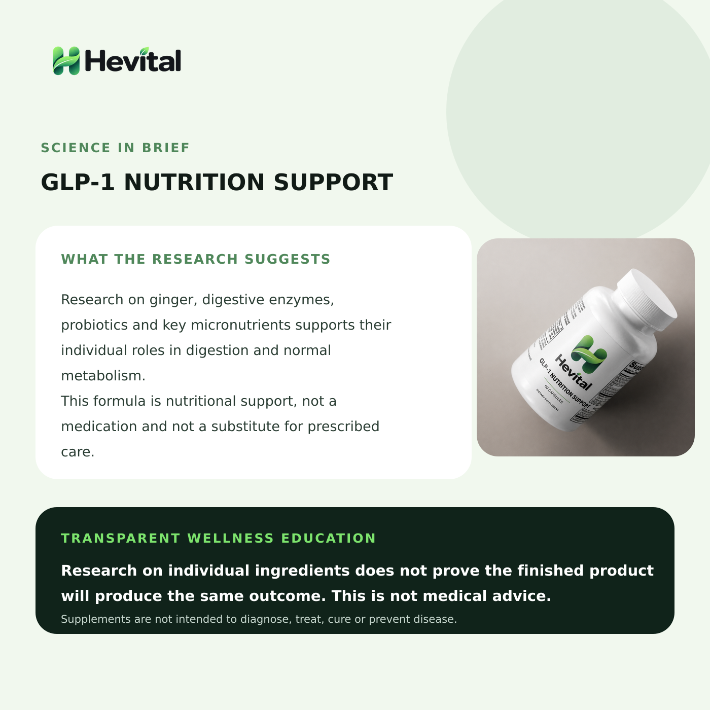 Hevital GLP-1 Nutrition Support - Image 4
